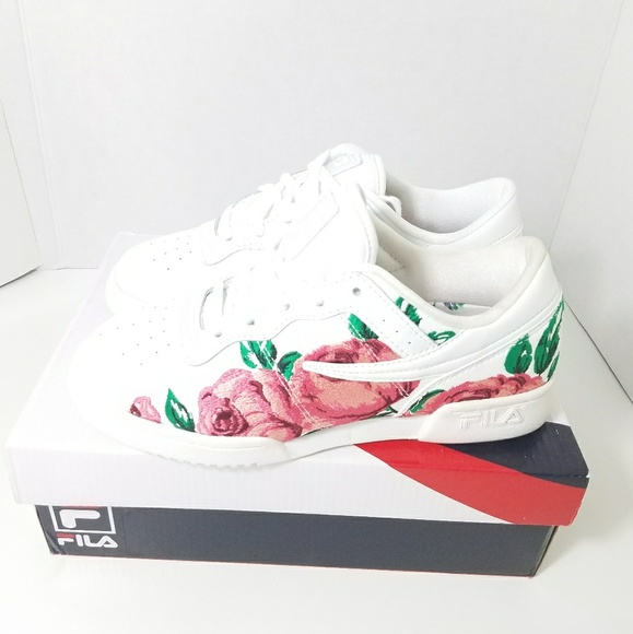 fila embroidered shoes